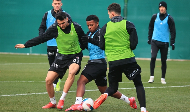 Beşiktaş, Trabzonspor maçının hazırlıklarını tamamladı