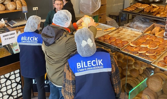 Bilecik'te fırınlara denetleme