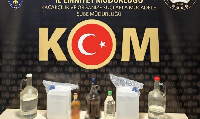 Bilecik'te kaçak içki üreten şahsın evine operasyon düzenlendi
