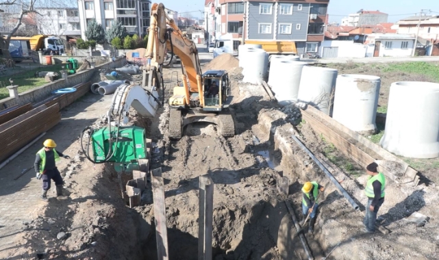 Bursa Büyükşehir Belediyesinden sağlıklı altyapı mesaisi