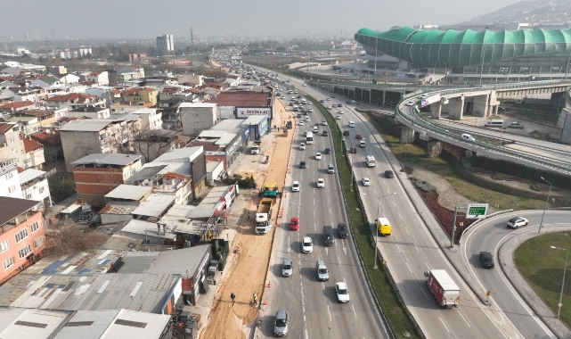 Bursa Büyükşehir'den Acemler trafiğini rahatlatacak hamle