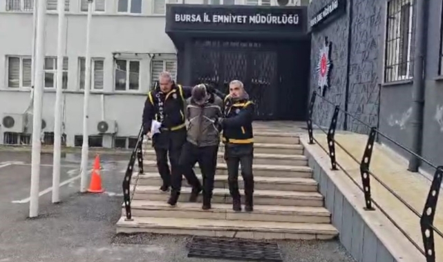 Bursa'da hırsızlık yapıp işyerini sahibini öldüren zanlı tutuklandı