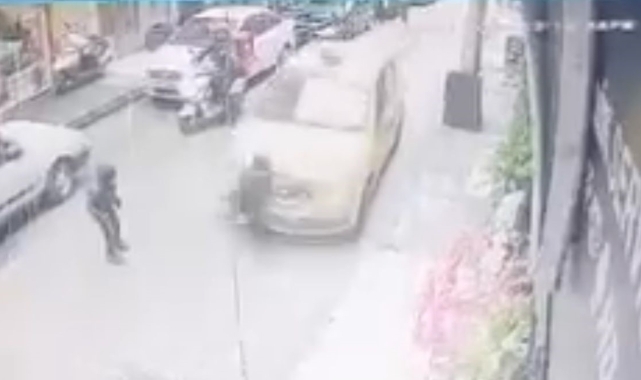 Bursa'da kar topu oynarken ölümden döndü