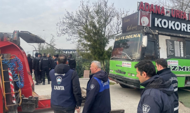 Bursa'da lokanta minibüslere sabah operasyonu!