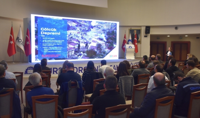 Bursa'da seminerde sanayicilere kritik deprem uyarıları!