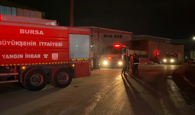 Bursa'da tekstil fabrikasında 15 günde üçüncü yangın