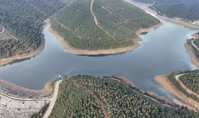 Bursa'da yağmur ve kar barajlara can suyu oldu