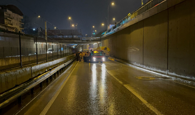 Bursa'da yağmurda zincirleme kaza! 1 ölü 4 yaralı