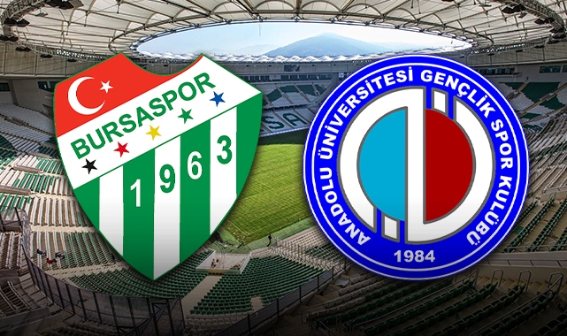 Bursa'da gol yağmuru! Bursaspor4-1 Anadolu Üniversitesi