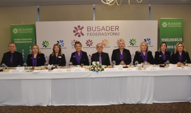 BUSADER 2025 yılındaki 'Sürdürülebilirlik' projesi ile ilgili çalışmaları anlattı