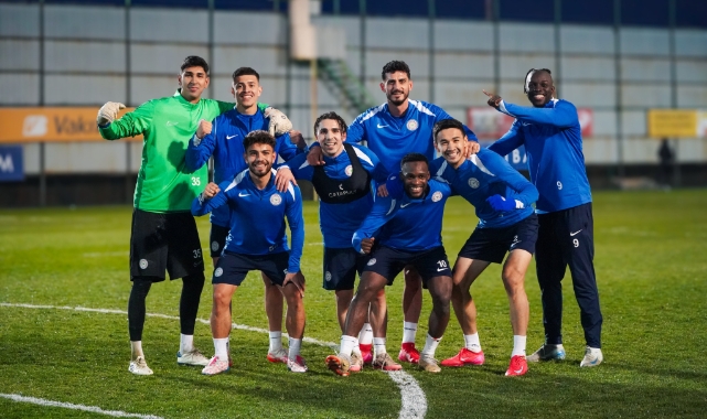 Çaykur Rizespor, Galatasaray maçı hazırlıklarına başladı