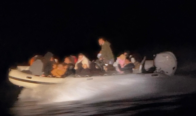Didim'de 20 düzensiz göçmen yakalandı: 1 gözaltı