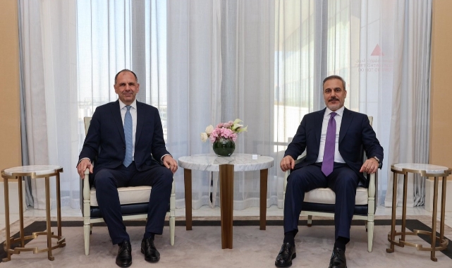 Dışişleri Bakanı Fidan, Yunanistan Dışişleri Bakanı Gerapetritis ile görüştü