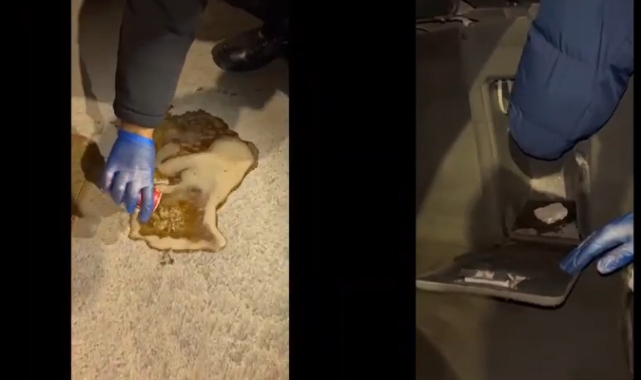 Doğalgaz kombisi ve kolanın içinde uyuşturucu sakladılar!