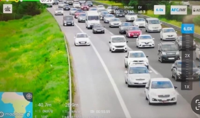 Düzce'de denetimlerde 249 araç trafikten men edildi