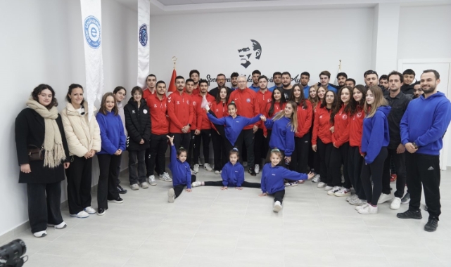 Ege Üniversitesi Spor Kulübü'ne yeni merkez tahsis edildi