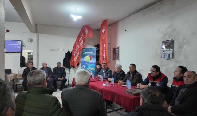 Eğirdir’de iyi tarım uygulamaları toplantısı yapıldı