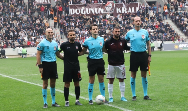 Elazığspor- Vanspor FK maçında flaş gelişme
