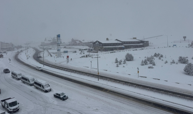 Erciyes'te kar kalınlığı 80 santimi buldu