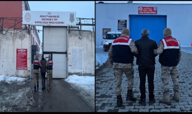 Erzurum'da araması olan 98 şahıs yakalandı