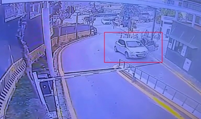 Esenyurt'ta el frenini çekmeyen sürücü araçla sürüklendi