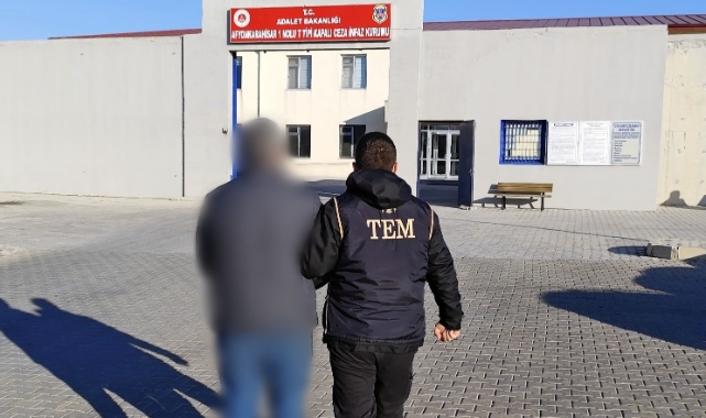 FETÖ’ye üye olmaktan aranan şahsıs Afyonkarahisar'da yakalandı