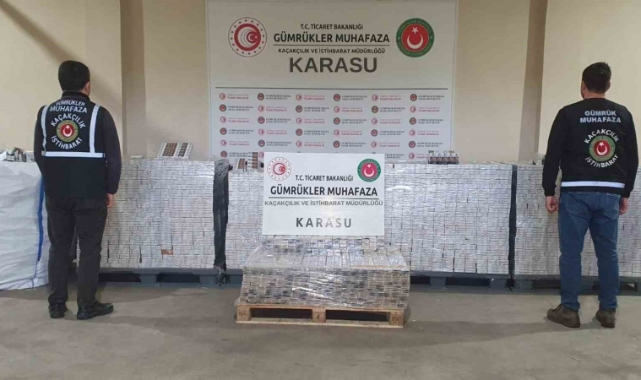 Gümrük Muhafaza ekiplerinden dev kaçakçılık operasyonu!