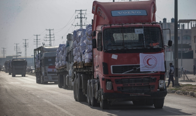 Hamas'tan açıklama! İsrail insani yardım protokolünü uygulamayı erteliyor