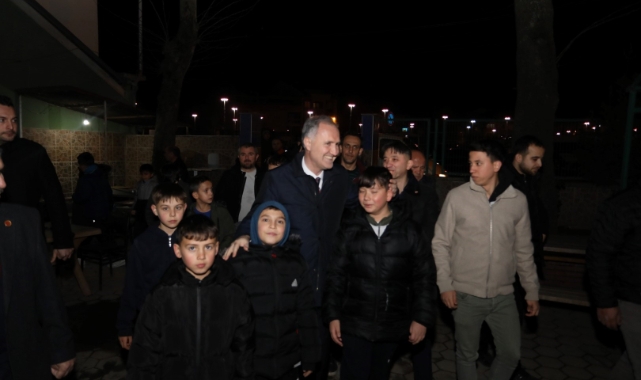 İnegöl Belediyesi'nden 2 camide kandil kutlaması