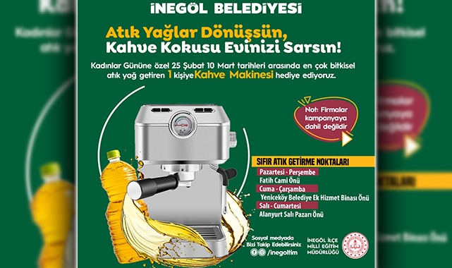İnegöl Belediyesinden 8 Mart Dünya Kadınlar Gününe özel kampanya!