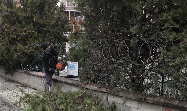 İnegöl'de ağaç budama çalışmaları sürüyor