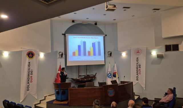 Jandarmadan dolandırıcılığa karşı seminer