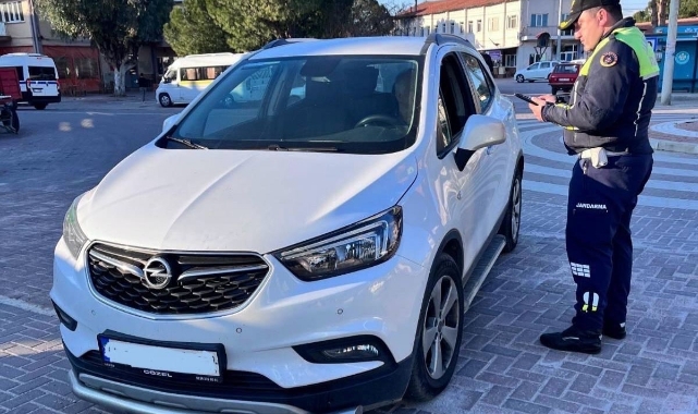 Jandarmadan trafik denetimi