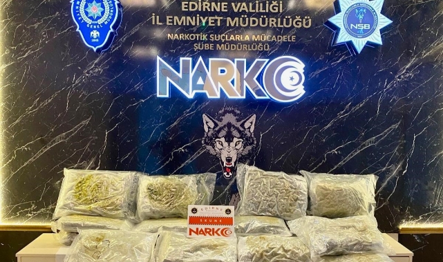 Kapıkule Sınır Kapısı'nda uyuşturucu operasyonu!