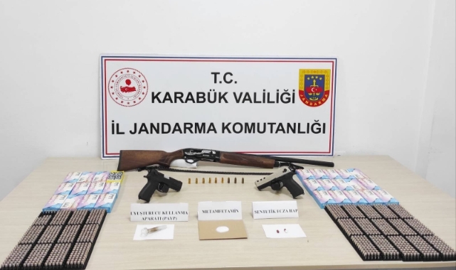 Karabük'te uyuşturucu operasyonu! 1 gözaltı