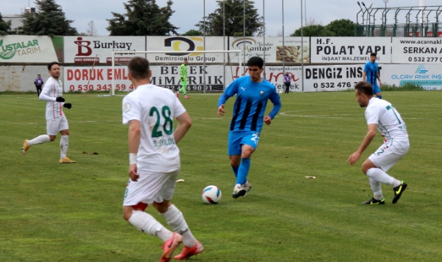 Karacabey Belediyespor Diyarbekirspor'u mağlup etti