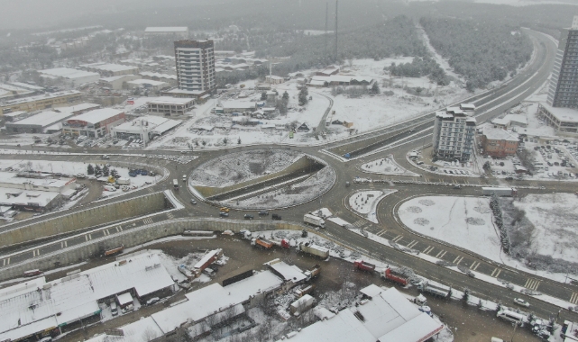 Kastamonu'da çocukların kar sevinci