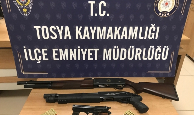Kastamonu’da kaçak silah operasyonu!
