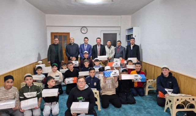 Kaymakam ve Müftüden Kur'an kursuna ziyaret