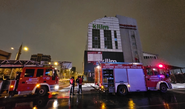 Kayseri'de yangında duman hafızlık okuluna sızdı! 5 öğrenci zehirlendi