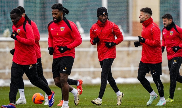 Kayserispor'da hedef 3 puan