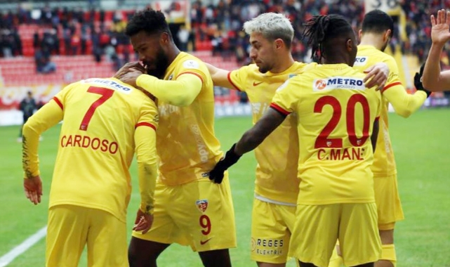Kayserispor yeni yılın ilk 3 puanını aldı