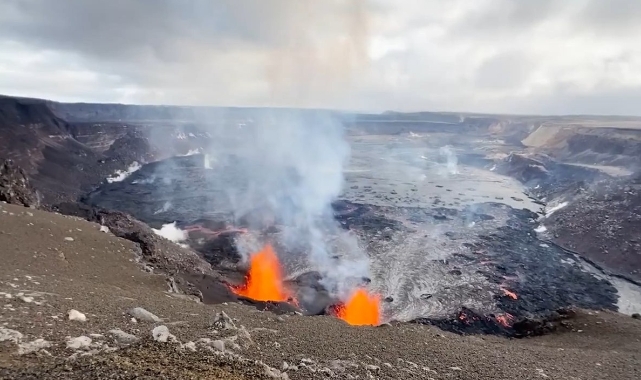Kilauea Yanardağı'nda korkutan hareketlilik