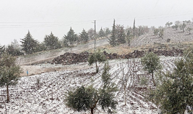 Kilis'te kar sevinci