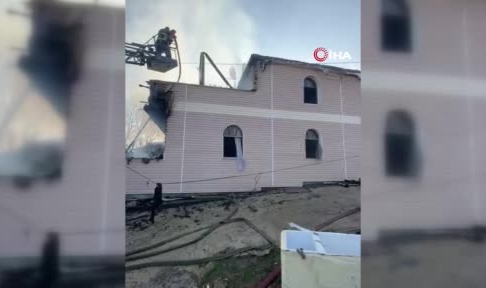 Kırklareli’nde ev yangını