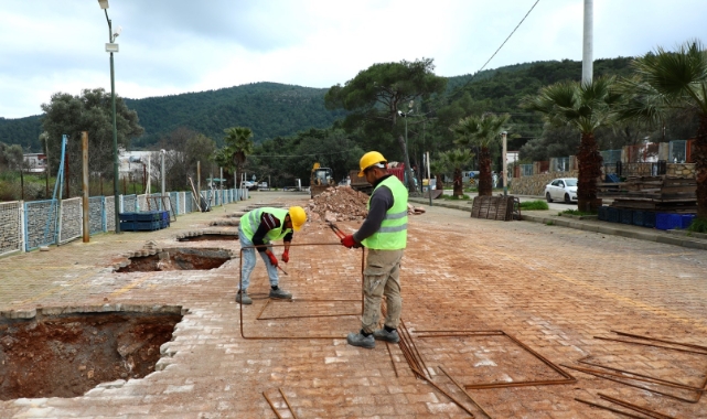 Kızılağaç Pazar Yeri çalışmasının ilk etabı tamamlandı