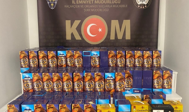 Kocaeli polisinden sahte içki operasyonu