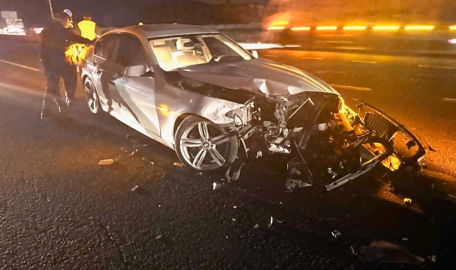 Konya’da ilçe belediye başkanı kaza yaptı: 1 yaralı