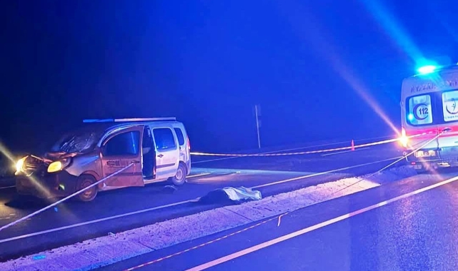 Kütahya'da otomobilin çarptığı kadın hayatını kaybetti