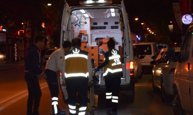 Malatya'da ambulans otomobille çarpıştı: 1 yaralı